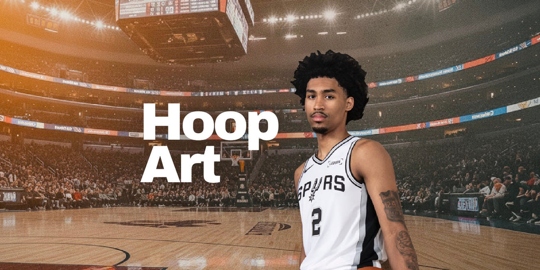 Article de blog Hoop Art : Dylan Harper : l’arrivée d’un futur leader chez les Spurs