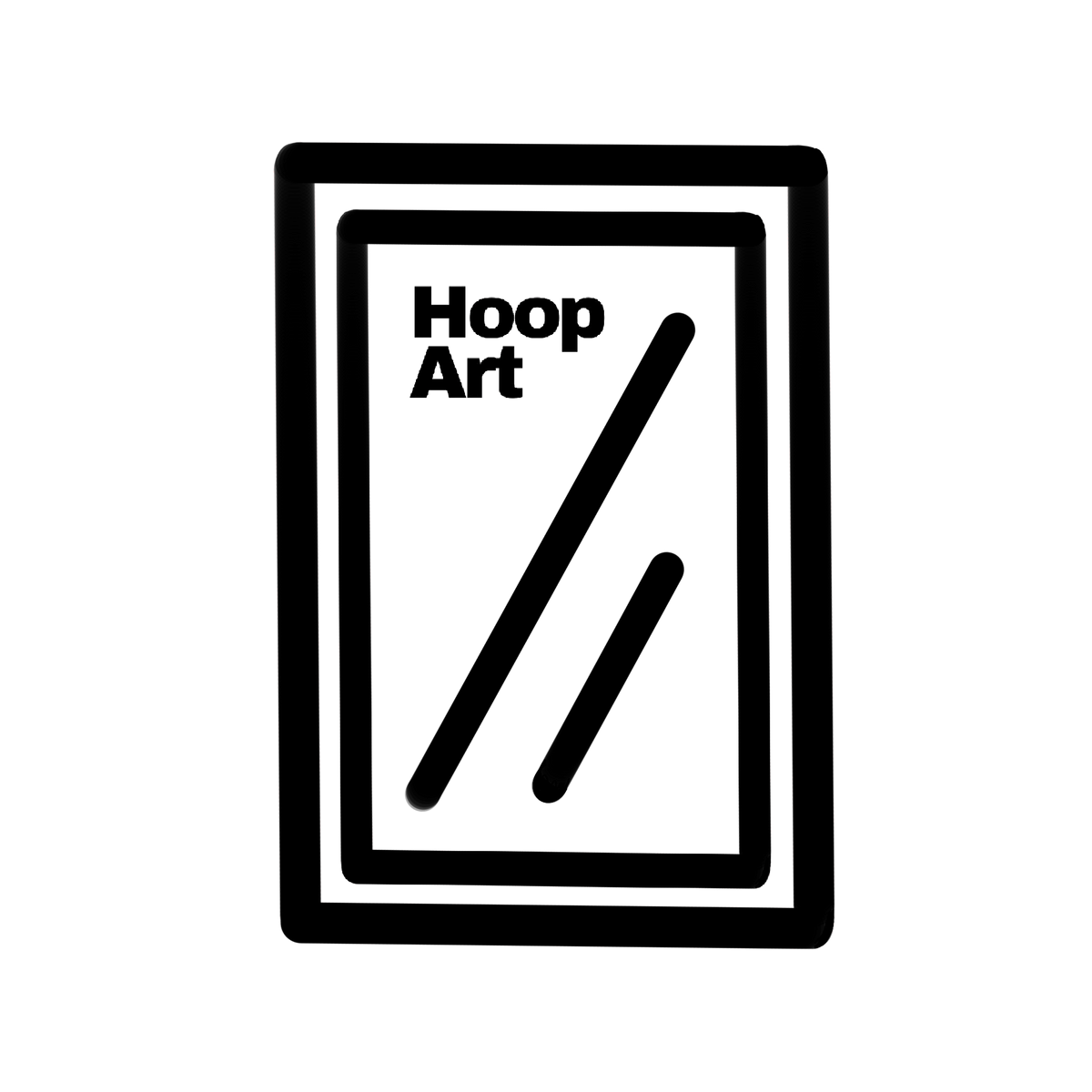 Icône Cadre premium Hoop Art